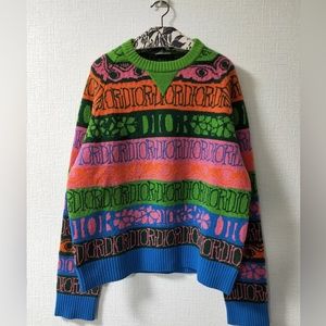 Dior Wool Sweater Multi Color